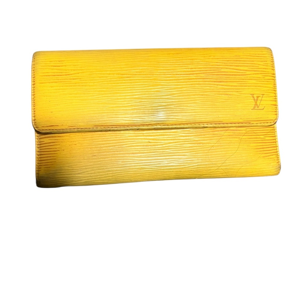Louis Vuitton Vibrant Yellow Snap Wallet Y2K Yellow “Lakers” wallet
